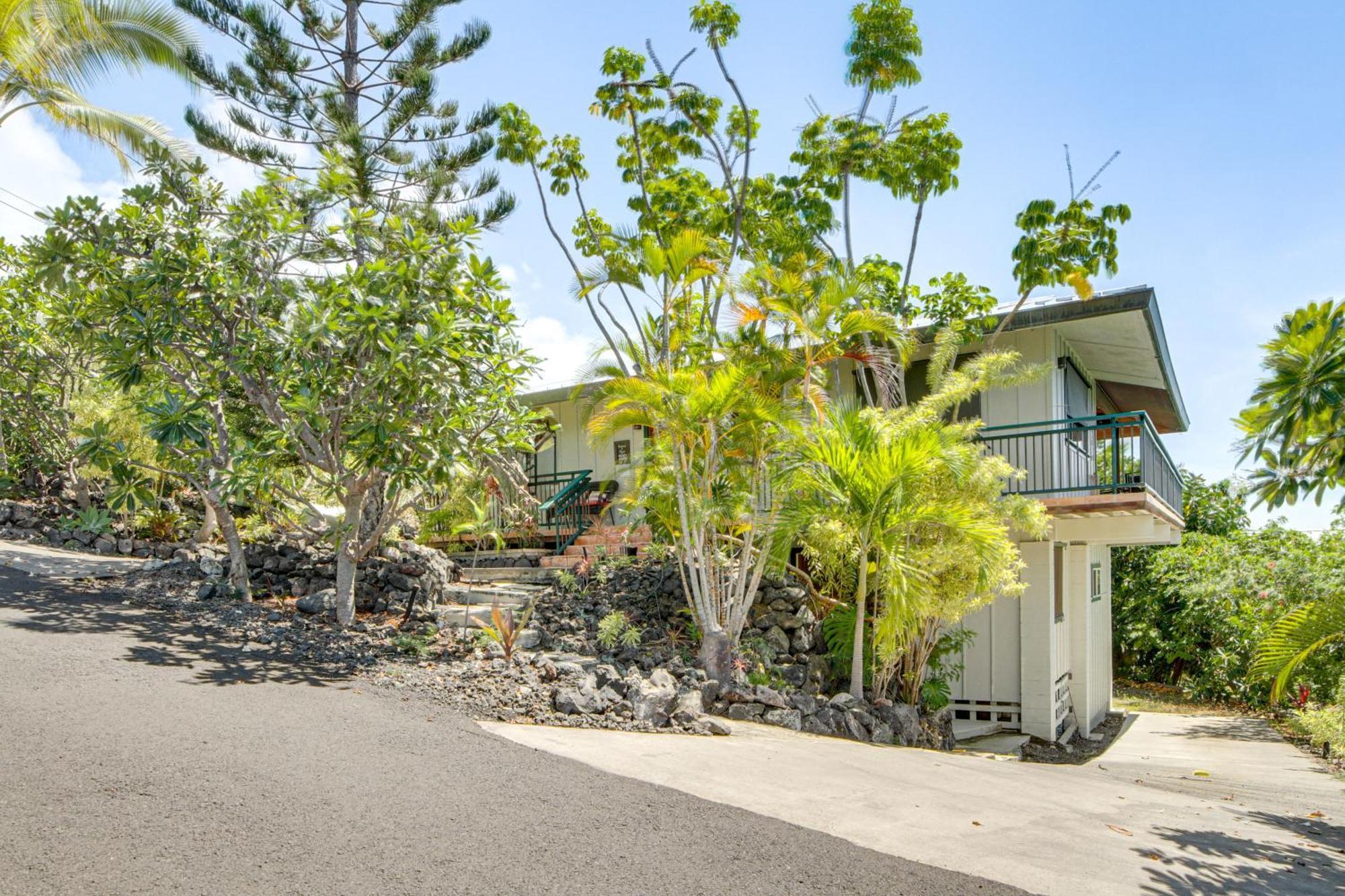 Ocean-View Bungalow Walk To Pebbles Beach! Hookena Exterior foto
